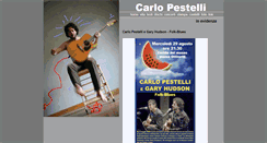 Desktop Screenshot of carlopestelli.com