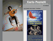 Tablet Screenshot of carlopestelli.com